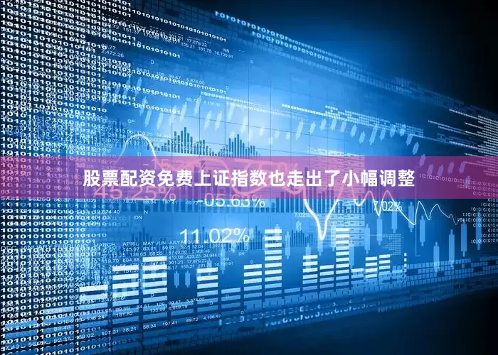 股票配资免费上证指数也走出了小幅调整