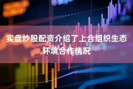 实盘炒股配资介绍了上合组织生态环境合作情况
